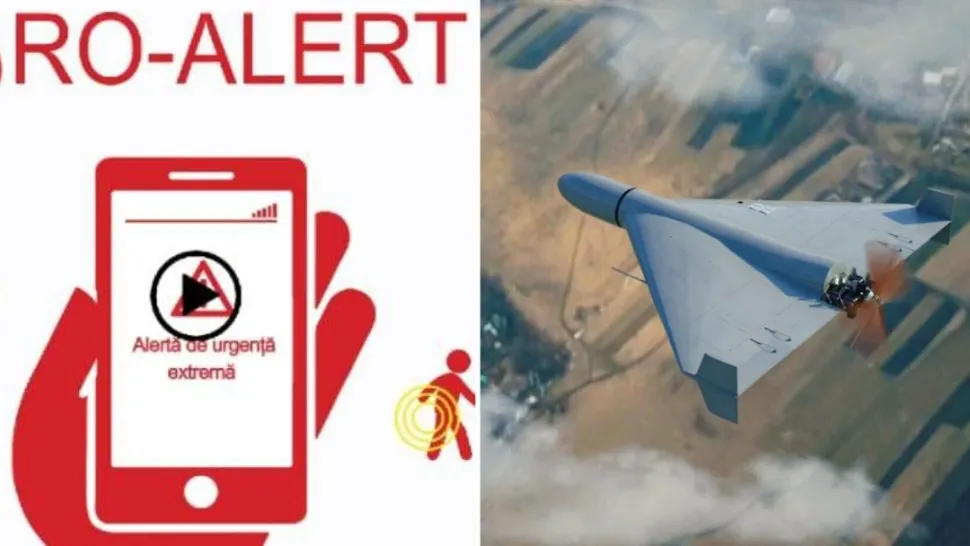 RO-Alert la Tulcea, Localnicii, sfătuiți să se adăpostească, există riscul să cadă obiecte din spațiul aerian