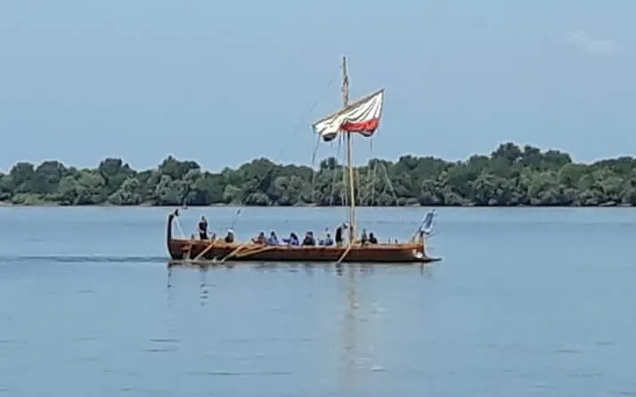 Un vas roman de război, prezent la Tulcea, de Ziua Marinei