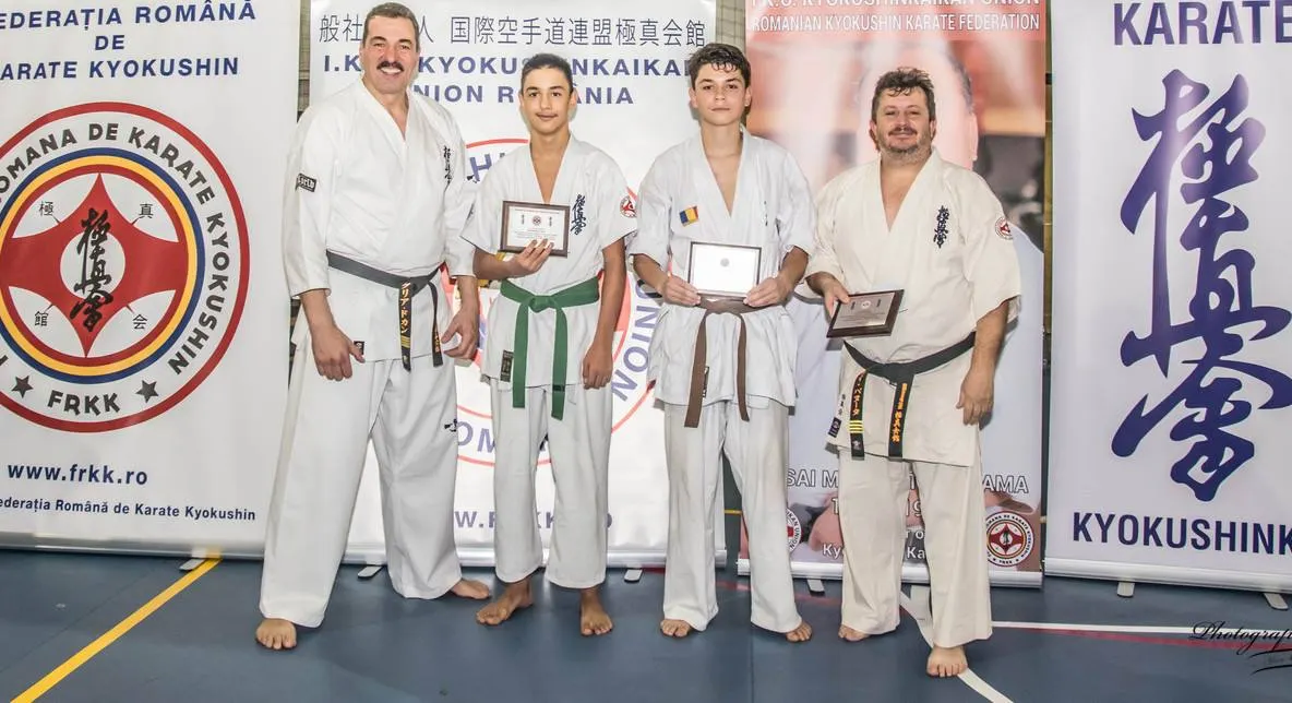 Sensei Pănuță trage linie: a fost un an bun pentru Kyokushin!