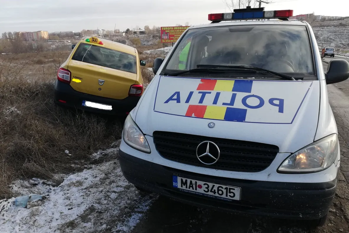 Atac în stil mafiot la Tulcea. Un taximetrist bătut, tâlhărit şi cu maşina furată