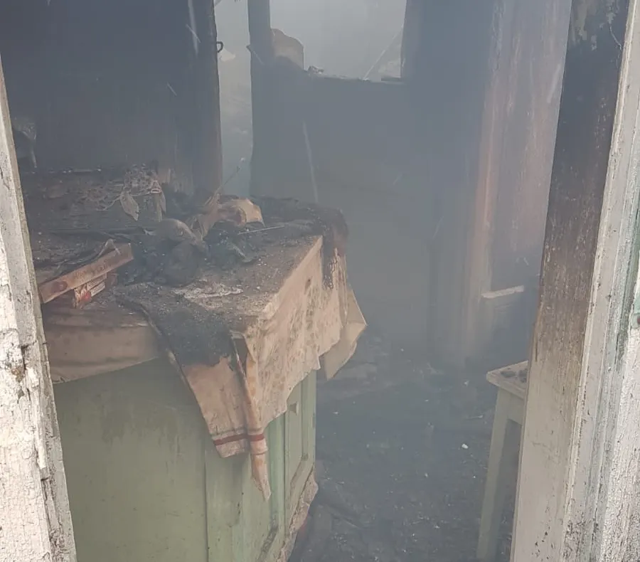 Bătrână de 85 de ani carbonizată la Caraorman!