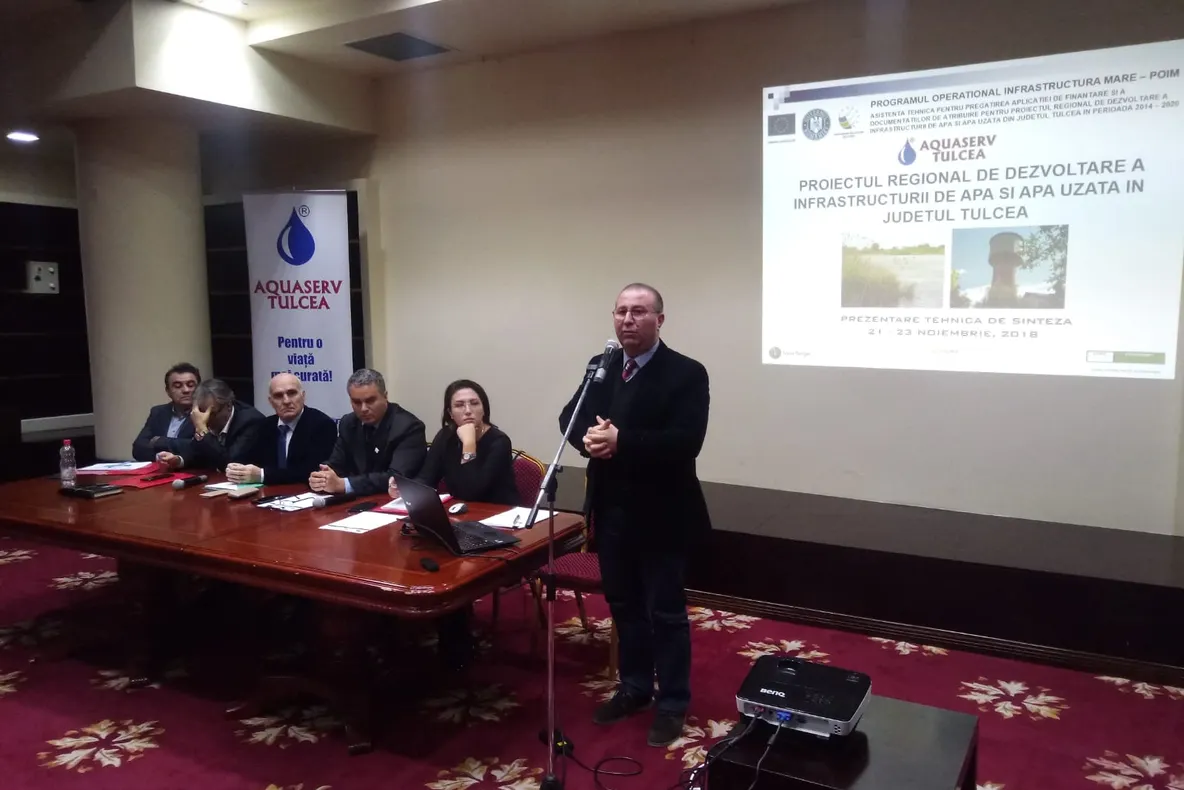 Se lucrează la un mou Masterplan de dezvoltare a infrastructurii de apă şi apă uzată!