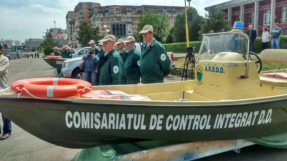 GPS-uri pe bărcile Comisariatului de control integrat al ARBDD!
