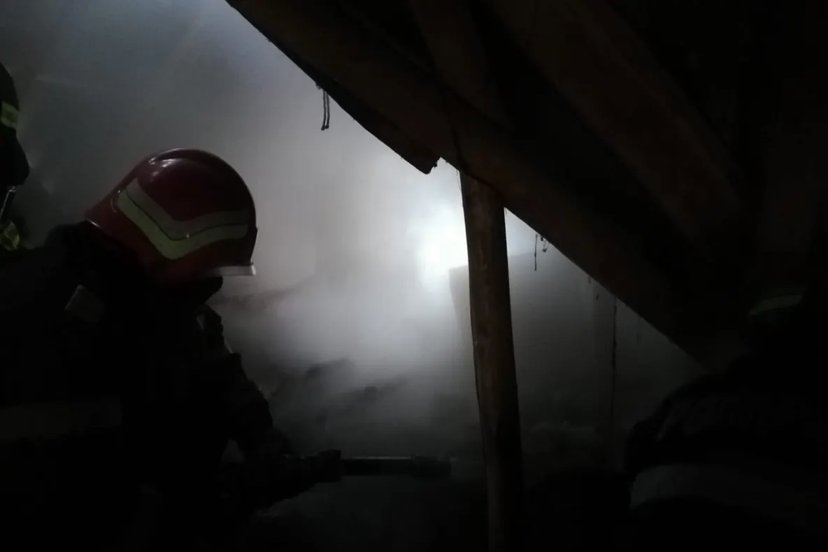 Incendiu la Slava Cercheză din cauza unui coș de fum