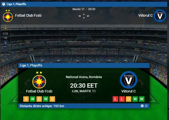 AJF Tulcea organizează deplasare gratuită la meciul FCSB - Viitorul