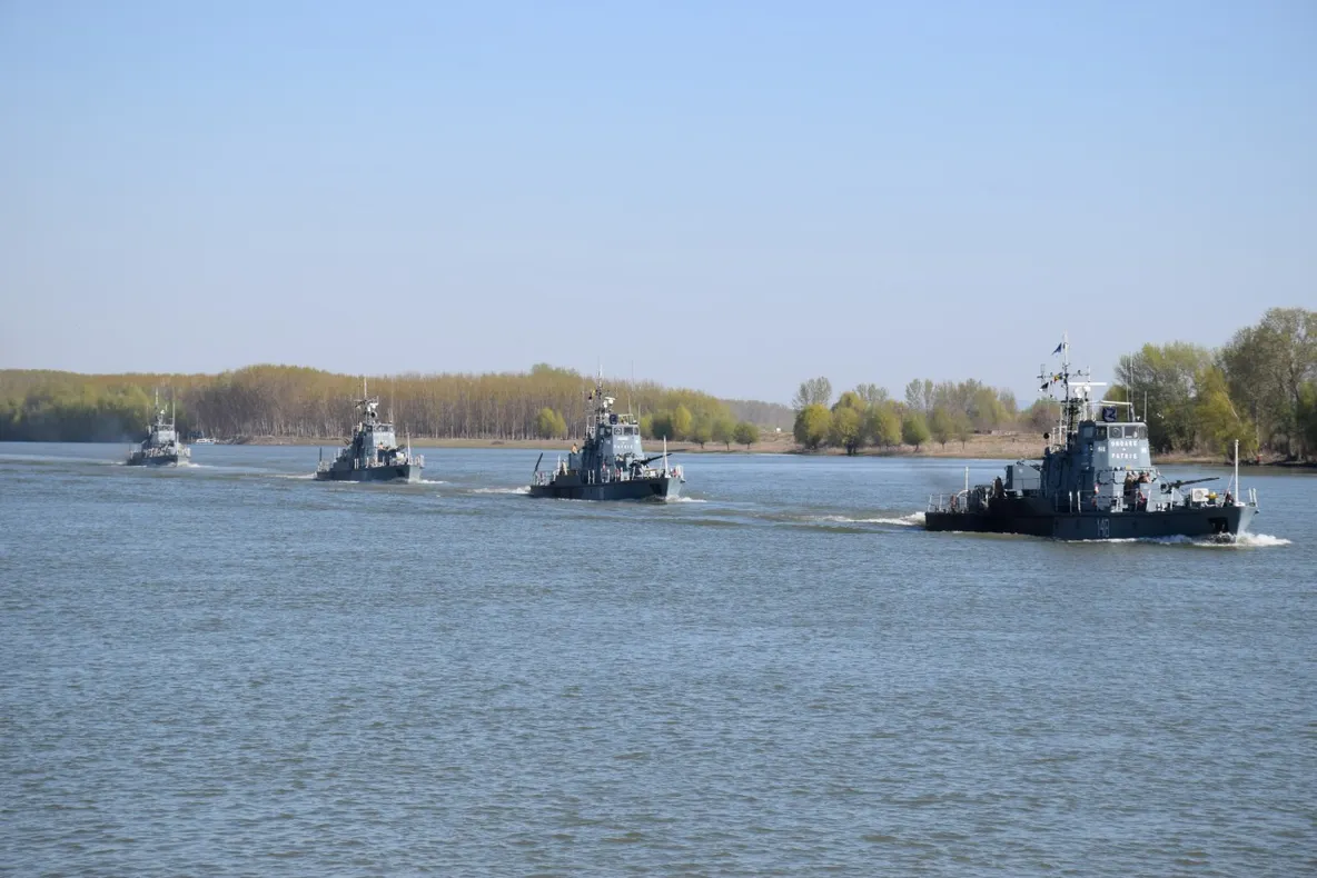 Instrucție pe fluviul Dunărea Exercițiul "Danube Protector 19.1" la final