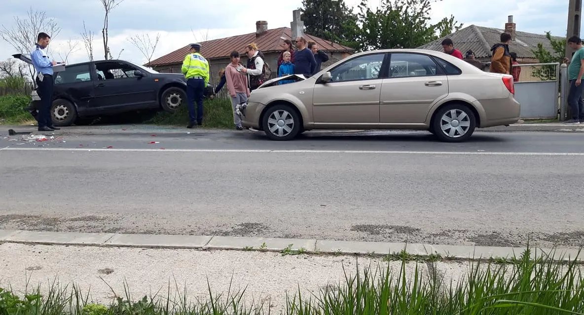 Accident la Agighiol ! Două persoane au fost rănite!