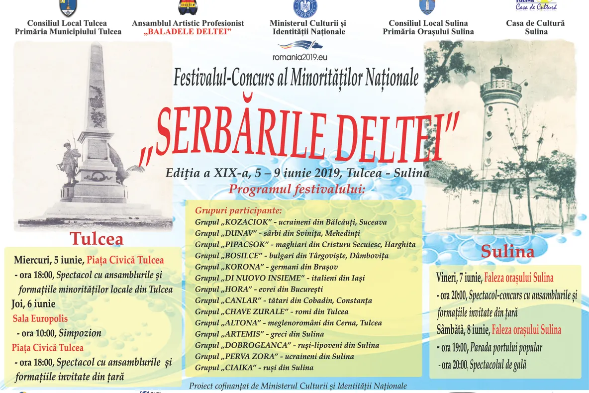 Festivalul-Concurs al Minorităților Naționale „Serbările Deltei” 2019