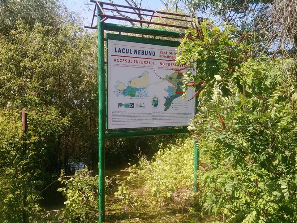 Panouri de atenţionare şi interdicţie în toată Delta Dunării