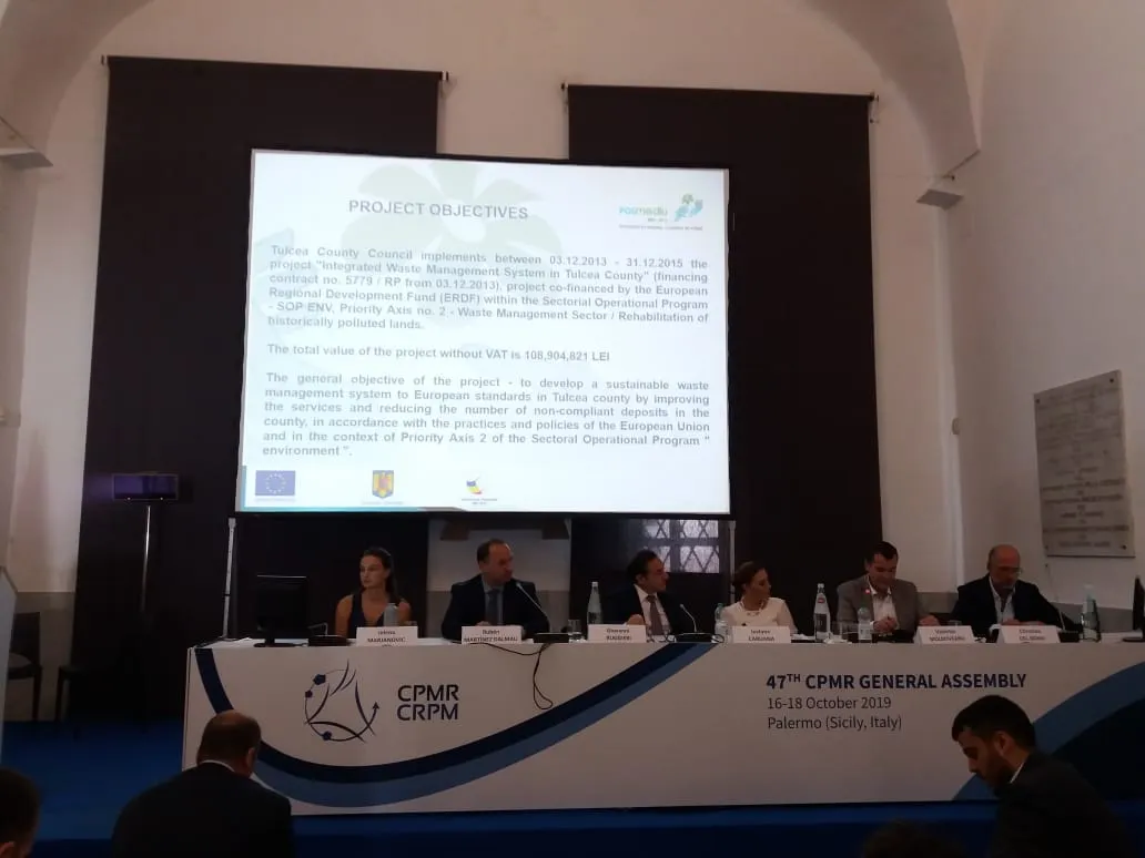 Delegație tulceană condusă de președintele Horia Teodorescu, prezentă în aceste zile la lucrările Adunării Generale a CRPM