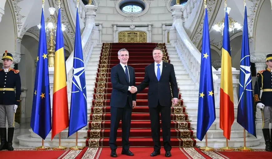 Secretaru general al NATO vine mâine în România, pentru a primi trupele americane la baza Kogălniceanu
