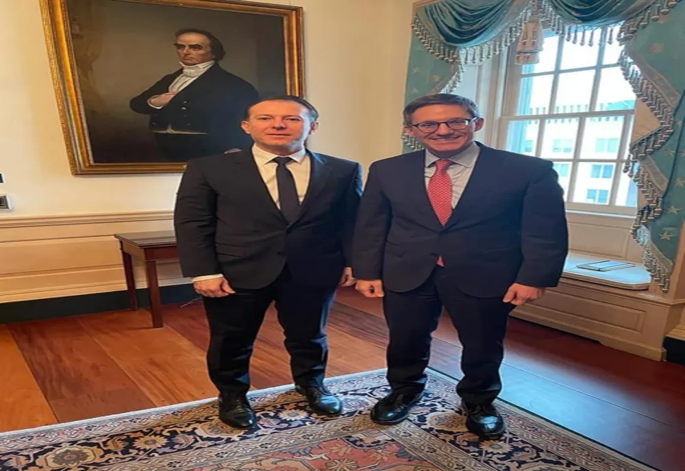 Florin Cîțu, întâlnire în SUA cu Derek Chollet, consilier al Departamentului de Stat. Discuții despre flancul estic al NATO și programul Visa Waiver