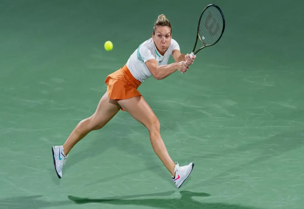 Simona Halep, câştigătoarea WTA pentru lovitura lunii februarie