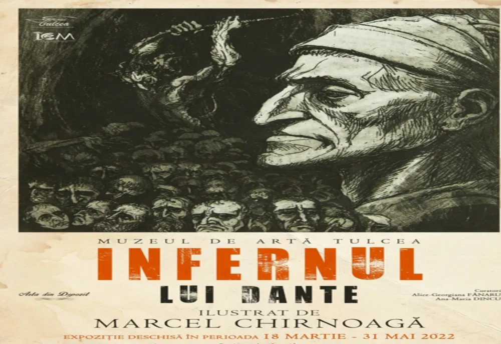 ”INFERNUL LUI DANTE” la Muzeul de Artă din Tulcea