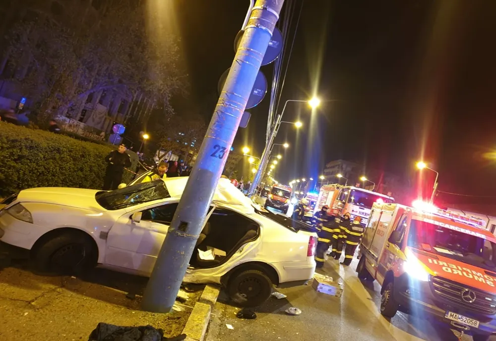 VIDEO Accident TERIBIL în Mamaia. Un tânăr a murit și trei persoane au ajuns la spital