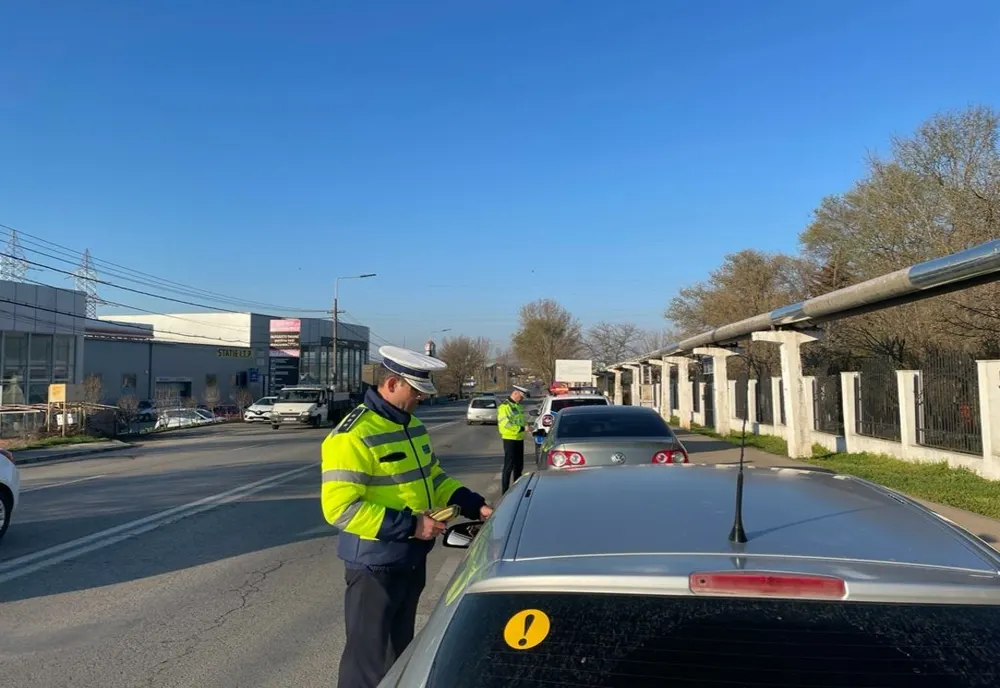 Zeci de sancțiuni în urma unei acțiuni a polițiștilor de la rutieră
