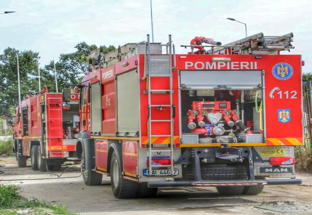Incendiu violent din cauza fumatului în locuri nepermise