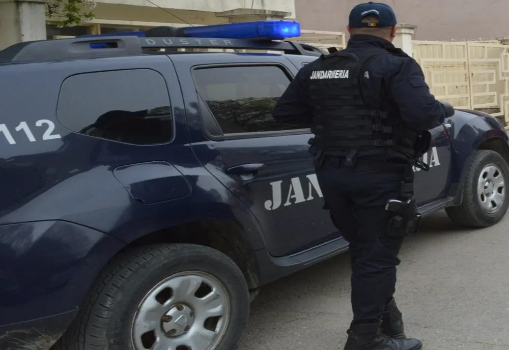 Agent de pază amenințat în supermarket 