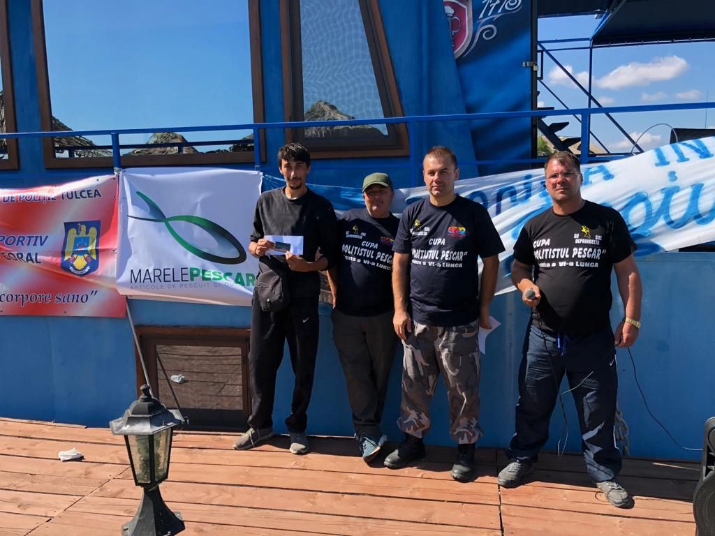 Concursul "Polițistul pescar" ediția a VI-a și-a desemnat câștigătorii