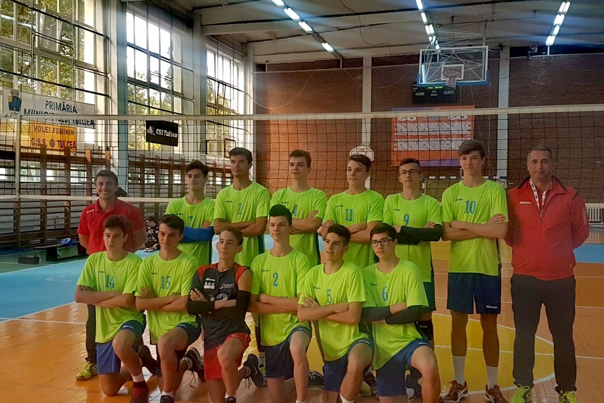Volei - Debut ca din tun al cadeților de la CSS Tulcea