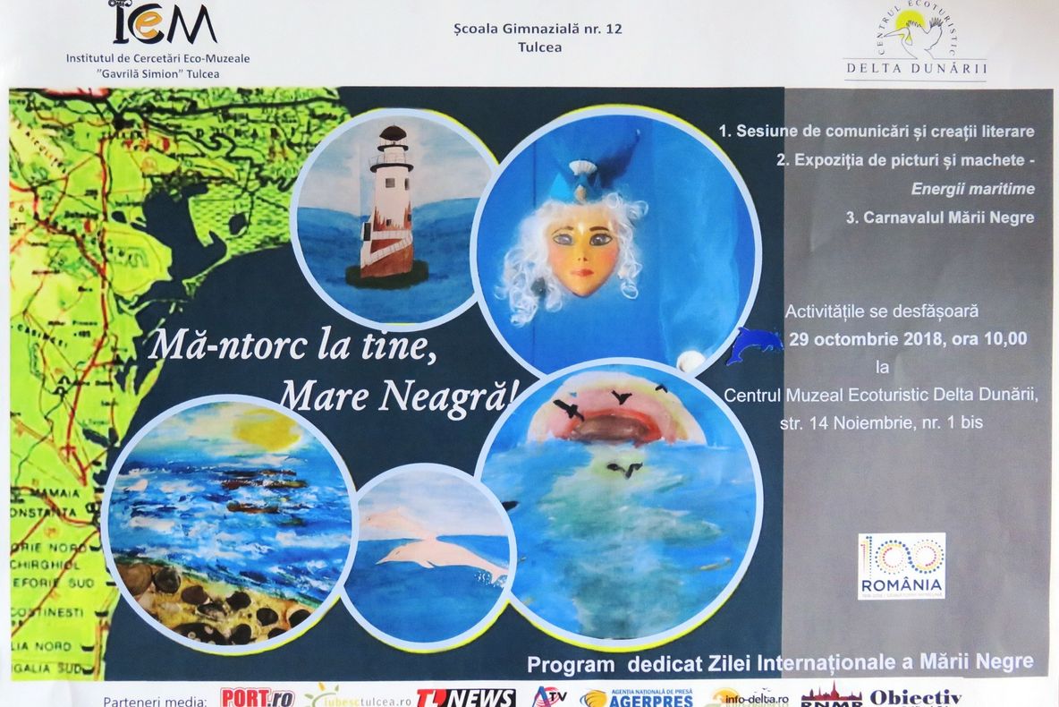 ”Mă-ntorc la tine, Mare Neagră!’’  la Centrul Muzeal Ecoturistic ”Delta Dunării”   