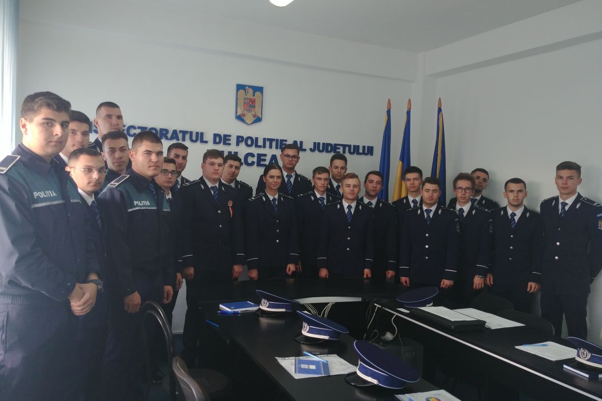 Noi agenți de poliție la IPJ Tulcea