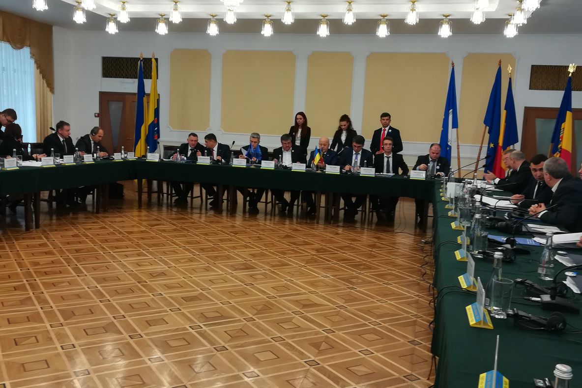 Președintele Horia Teodorescu prezent la ședința Euroregiunii Dunărea de Jos, la Odessa