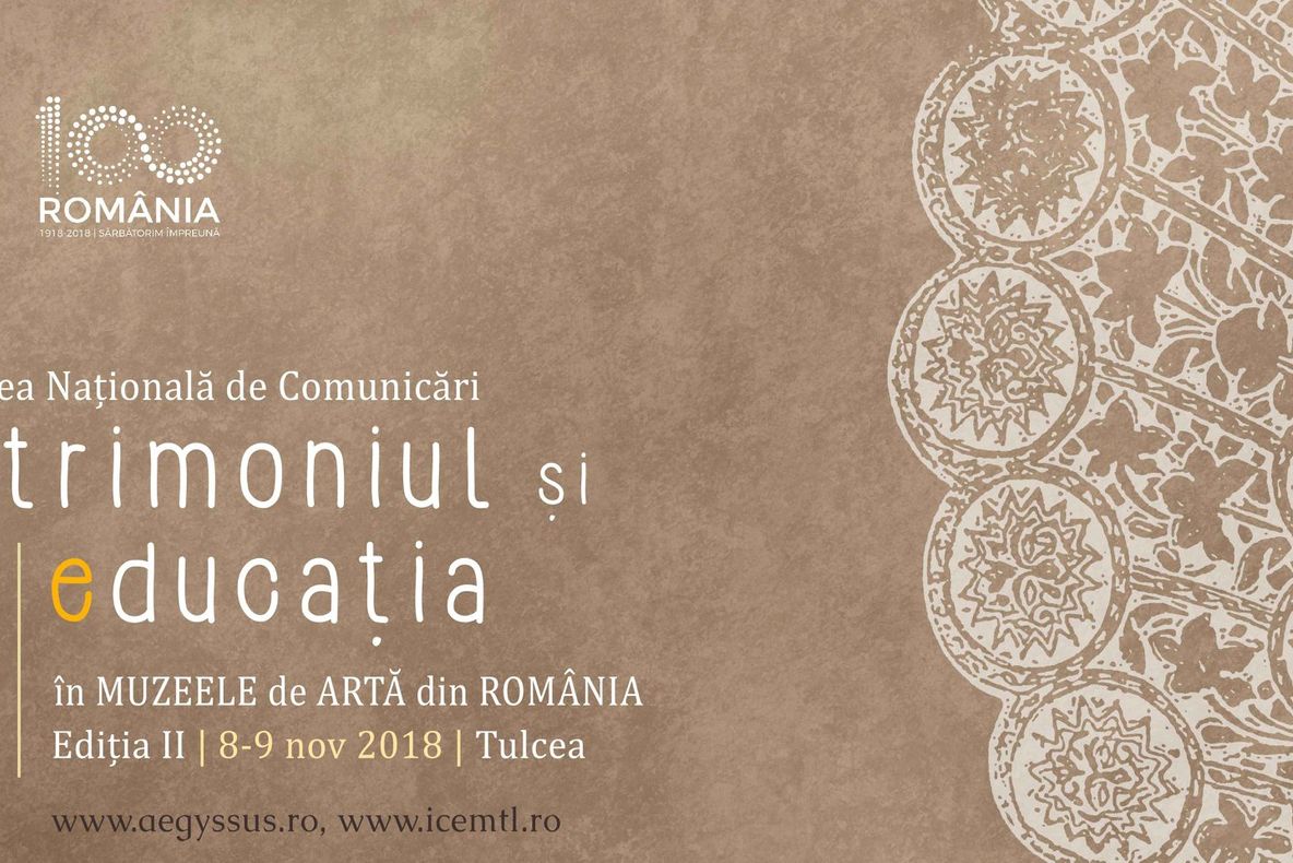 Institutul de Cercetări Eco-Muzeale ”Gavrilă Simion” Tulcea vă invită...