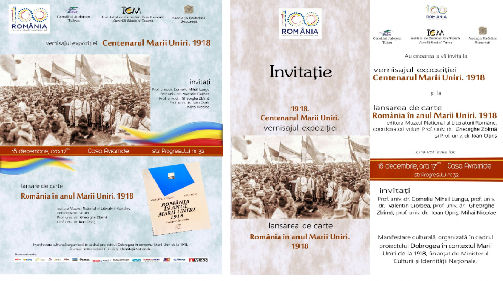 Vernisaj, Lansare de carte și Conferință la Casa Avramide