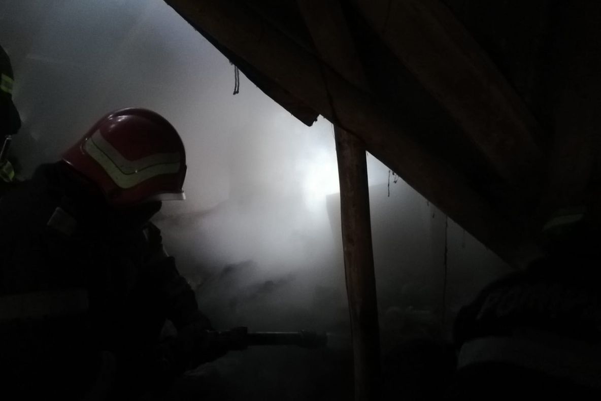 Incendiu la Slava Cercheză din cauza unui coș de fum