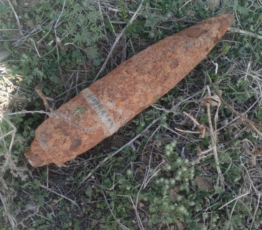 Bombă descoperită la Turcoaia. Au intervenit pirotehniştii ISU