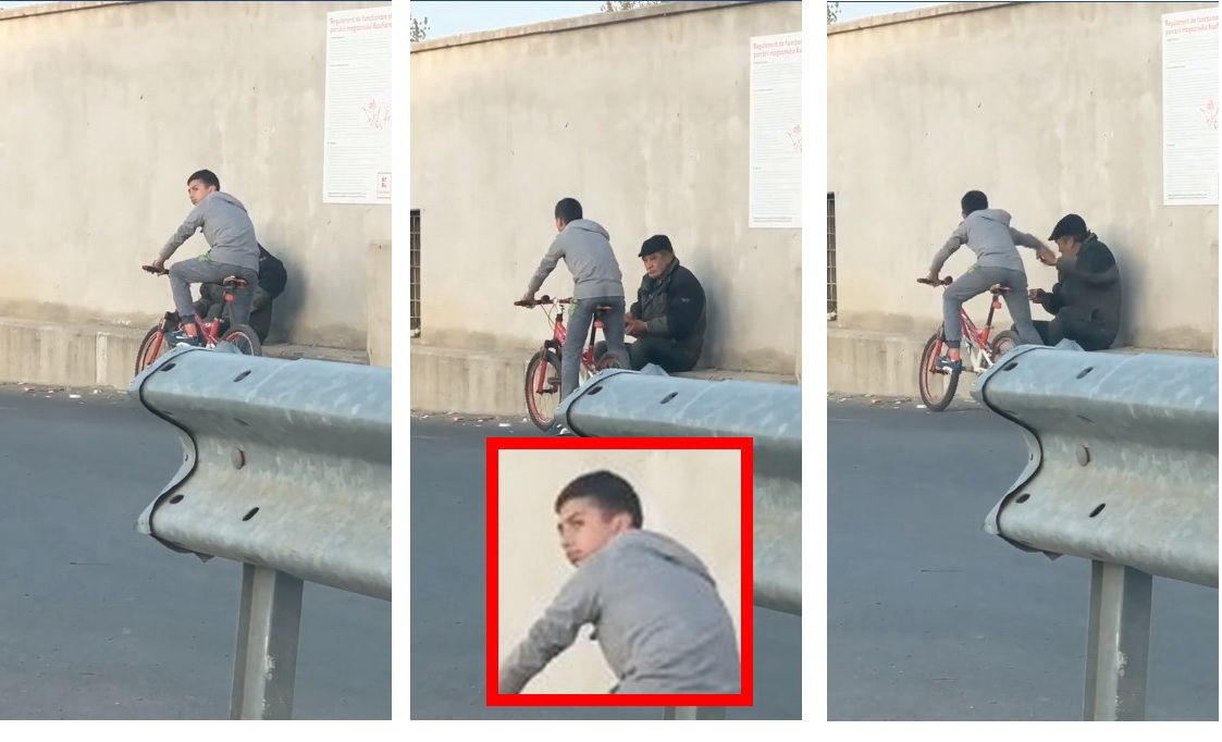 Bătrân lovit cu pumnul de un țigănuș, aproape de Kaufland. Polițiștii s-au sesizat din oficiu și caută agresorul