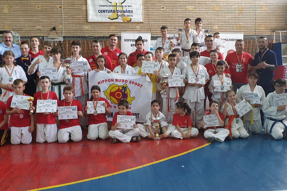 Sensei Pănuță: "Danube Delta Cup Internaţional a adus la Tulcea 217 karate-ka"