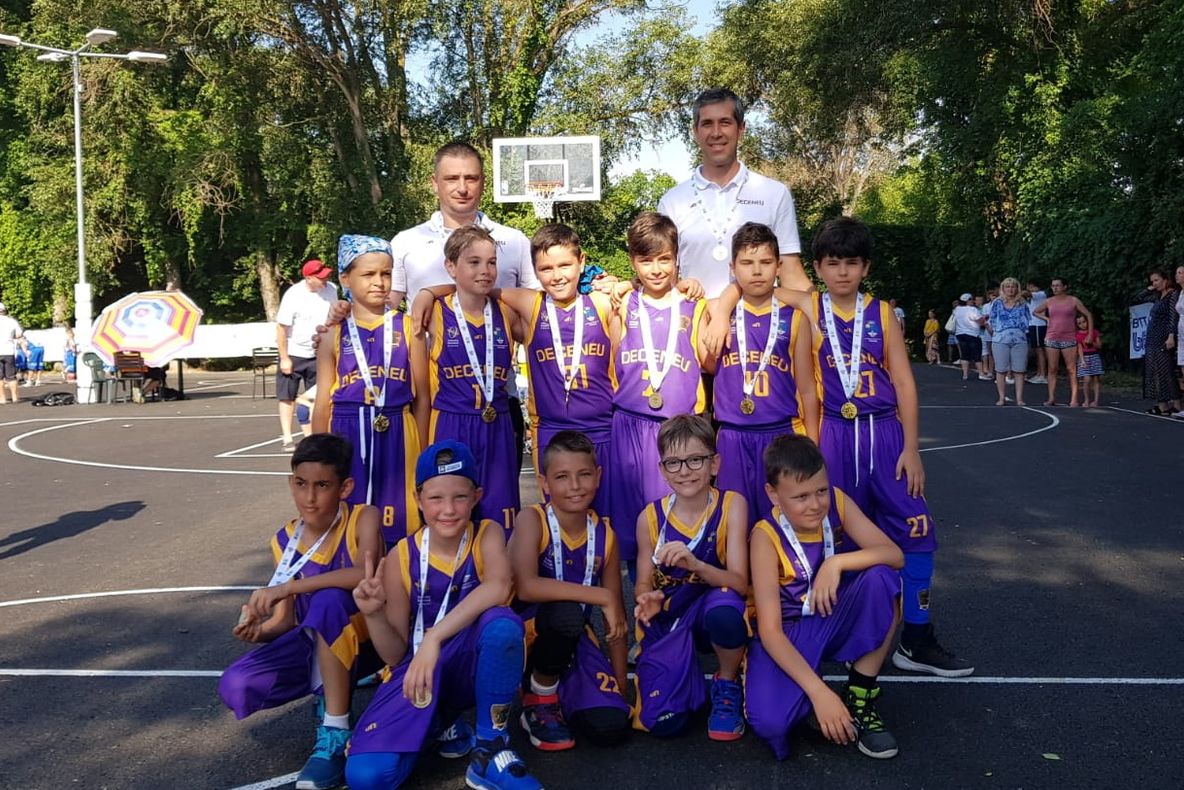 Micii tulceni au câștigat grupa la "Festivalul Naţional de Baby-baschet şi Minibaschet" de la Costinești