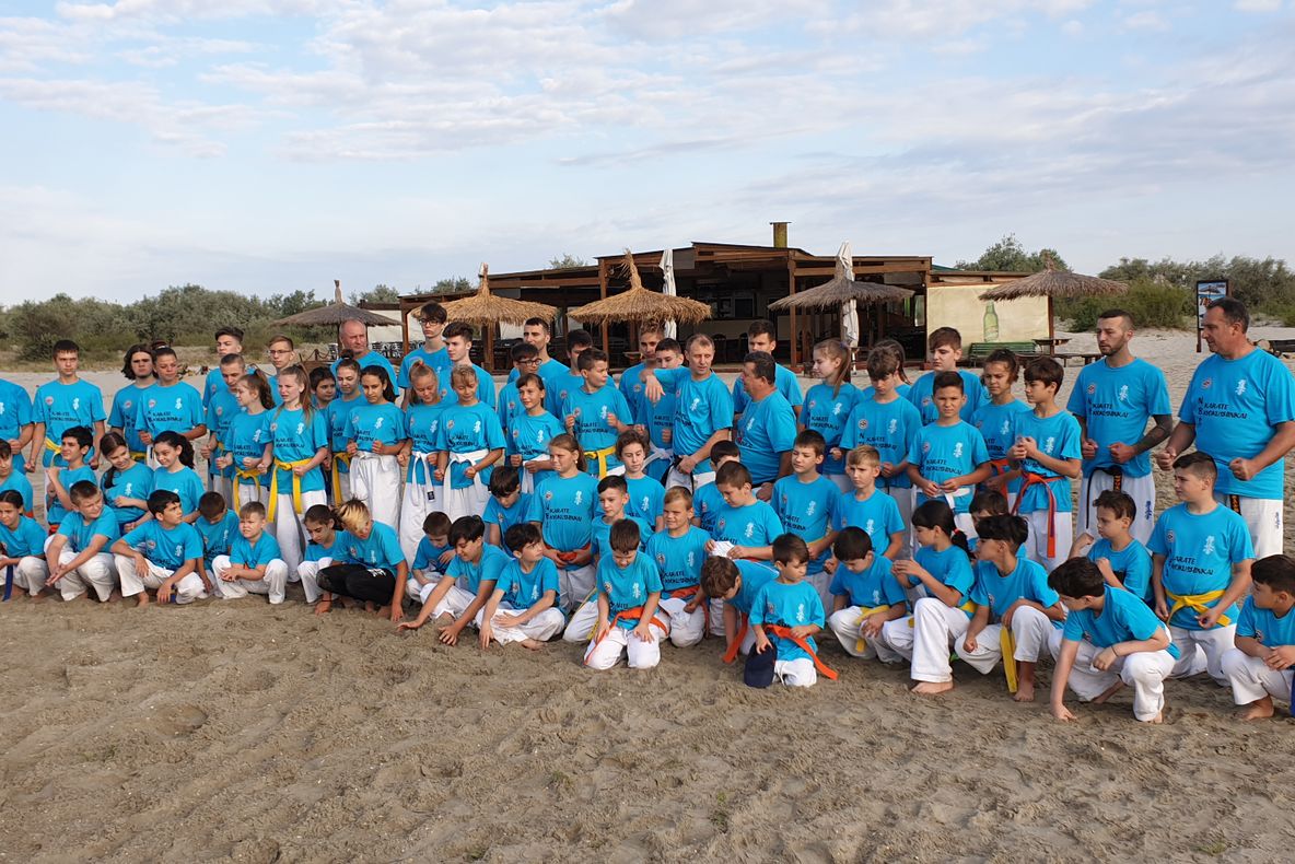 A 29- a Tabără de Vară Karate Kyokushin s-a desfăşurat la Sulina