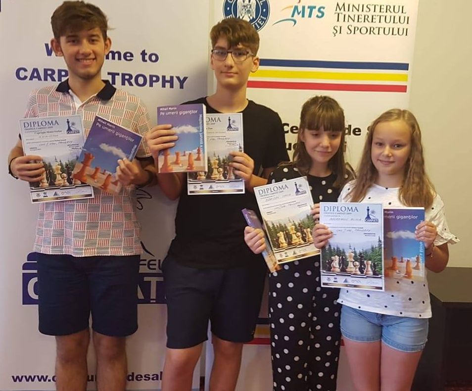 Șah - Sportivii tulceni pe podium la Trofeul Carpați