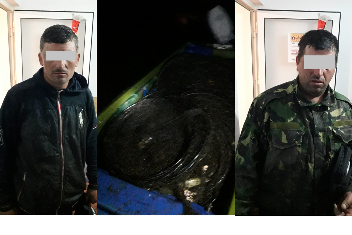 Hoţi de scule de pescuit prinşi în "acţiune" la Murighiol