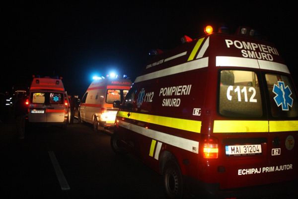 Accident grav la Lumina. Trei tulceni au scăpat printr-o minune de la o moarte groaznică
