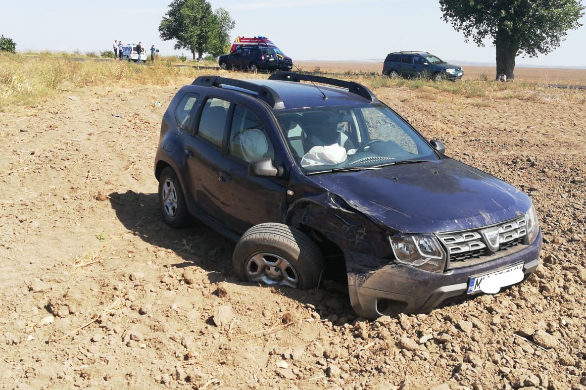 Depășirea imprudentă a băgat un om în spital