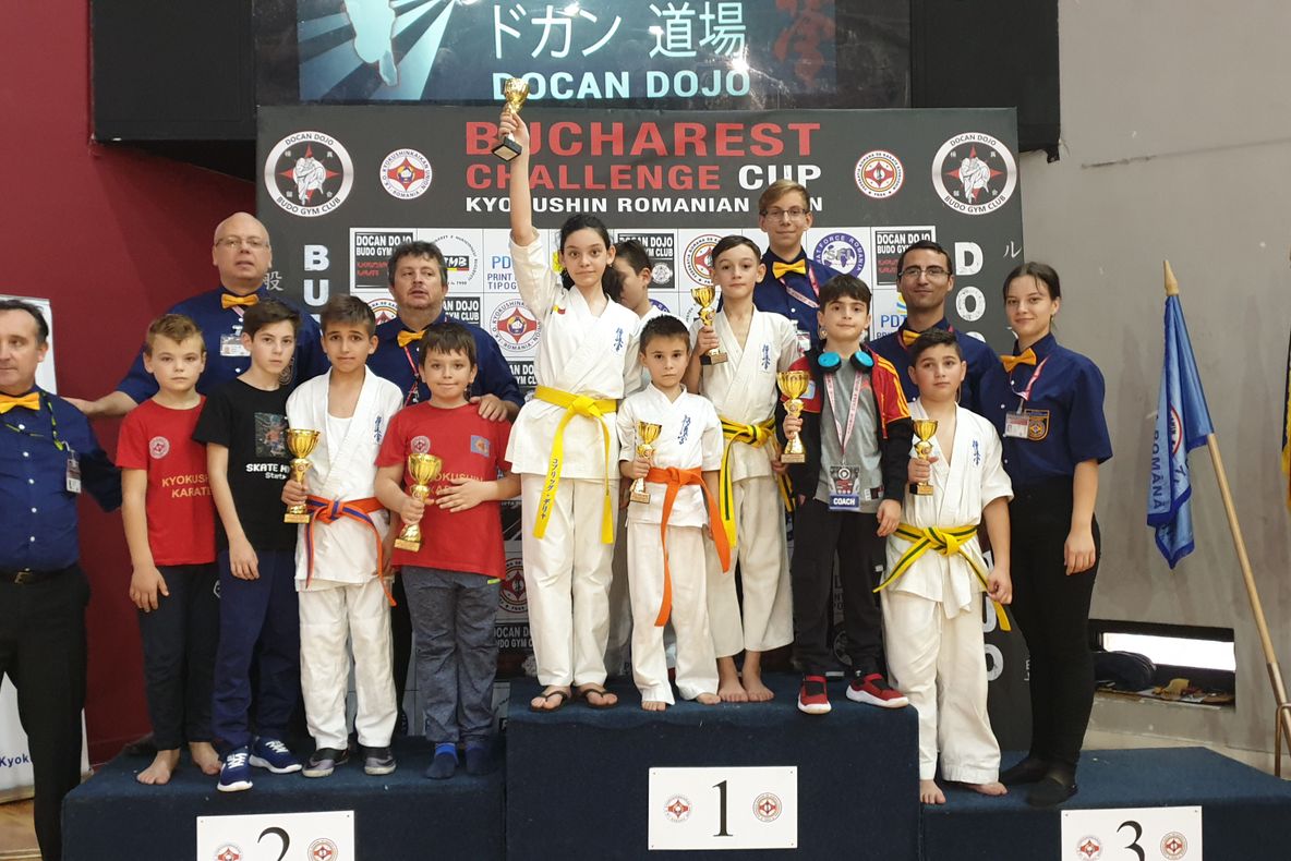 "Bucharest Challenge Cup" şi 10 medalii de aur pentru clubul Nippon Budo