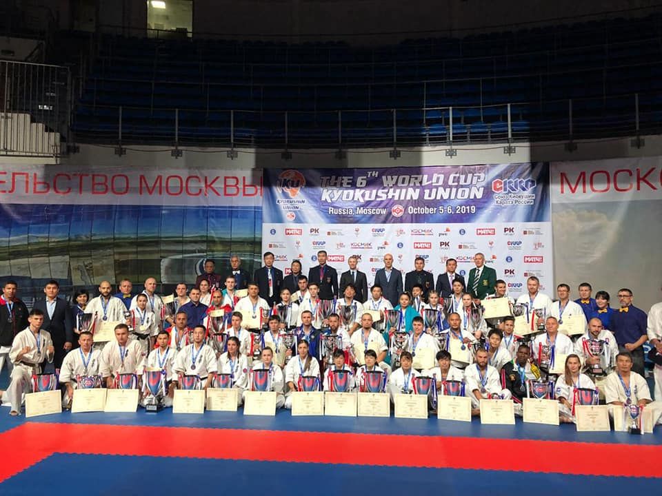 Tulceni de top la World Cup Kyokushin Union" Moscova 2019