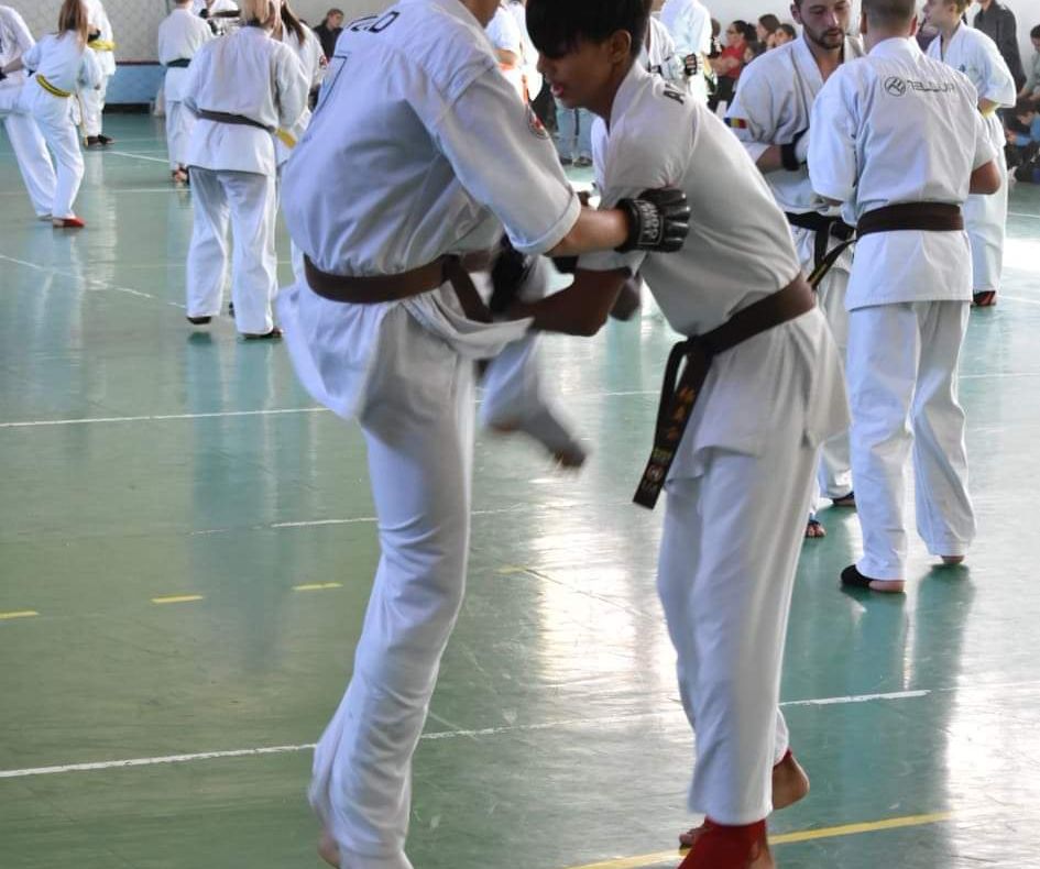 "Kyokushin Damashi " a adunat la Măcin 122 de luptători