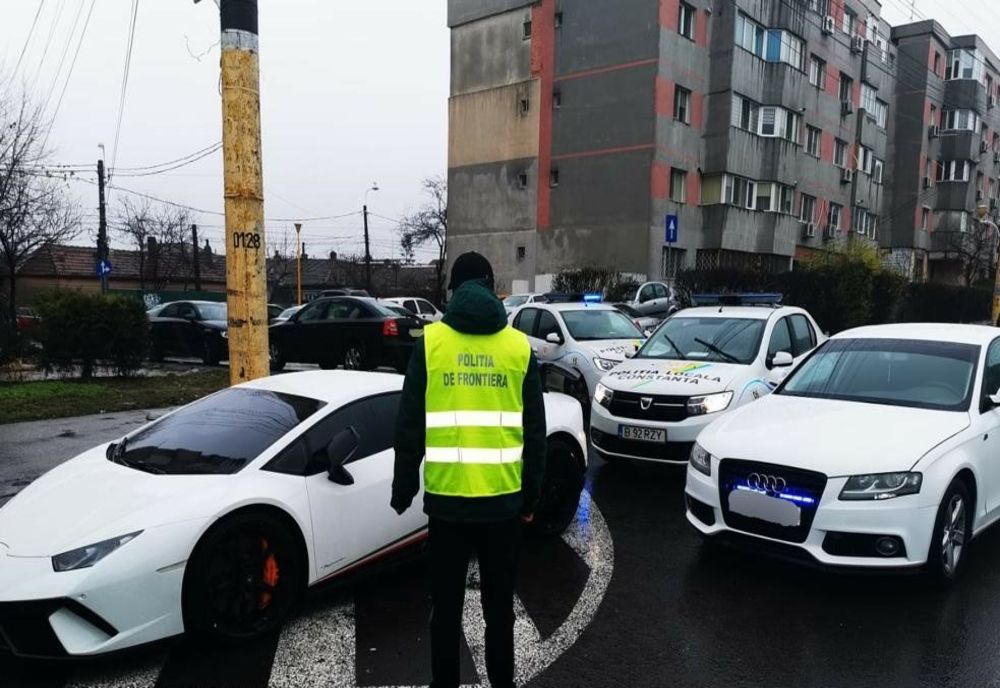  Lamborghini furat în Germania, găsit în Constanța