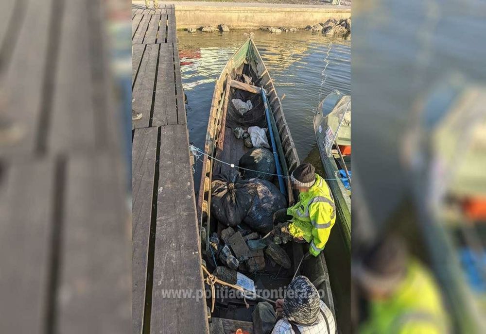 Braconieri prinși pe Lacul Razelm