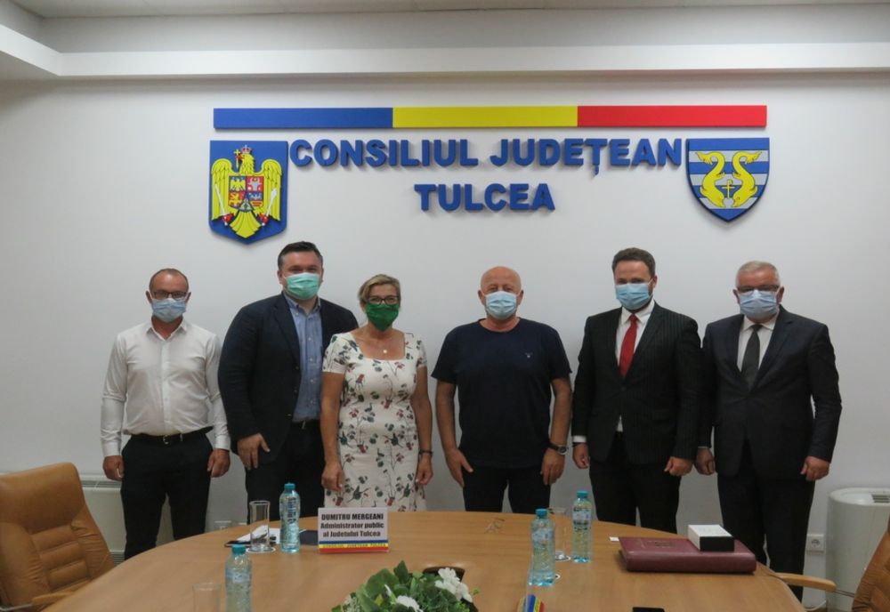 Vizită de lucru a Uniunii Ucrainenilor din România, la Tulcea