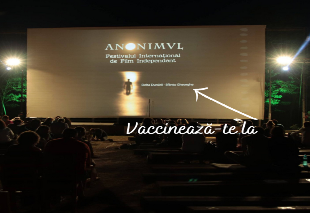 Campanie de vaccinare  la Sfântu Gheorghe în timpul festivalului Anonimul