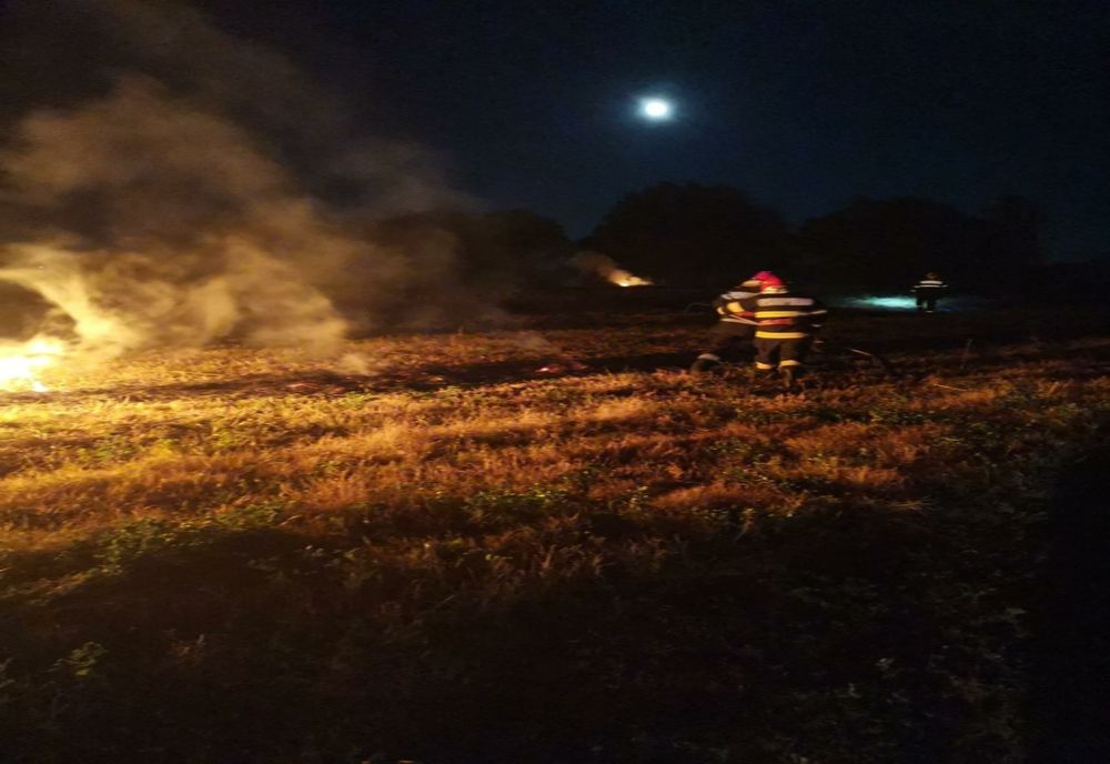 FOTO O mână criminală a provocat un incendiu în Garvăn