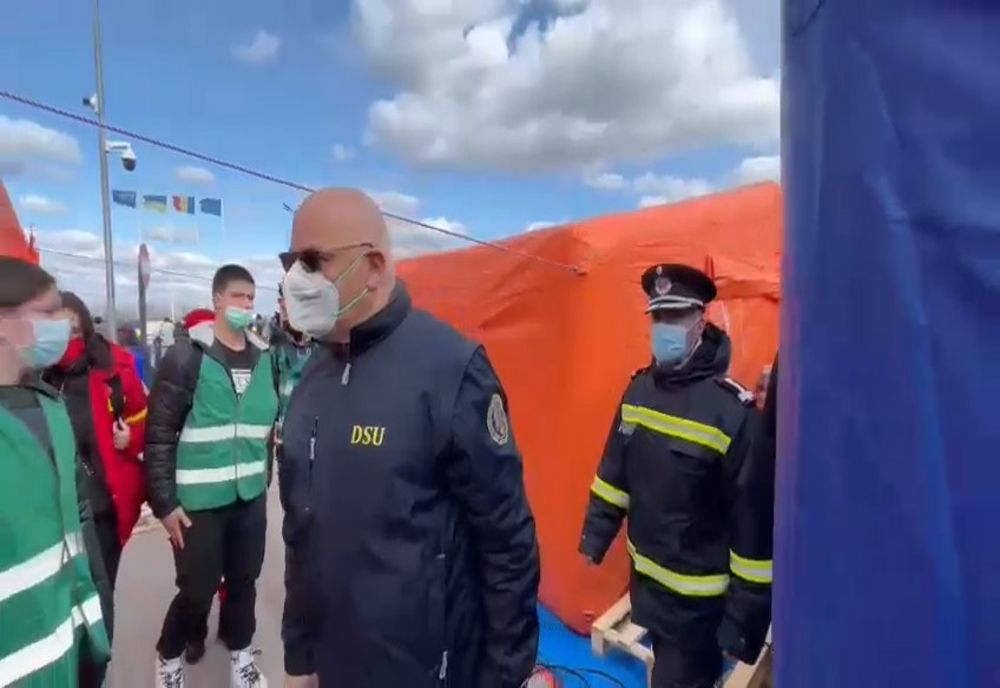 VIDEO Raed Arafat la Isaccea “Aici organizarea este foarte bine făcută”. Estimează o creştere a numărului de refugiaţi ucraineni