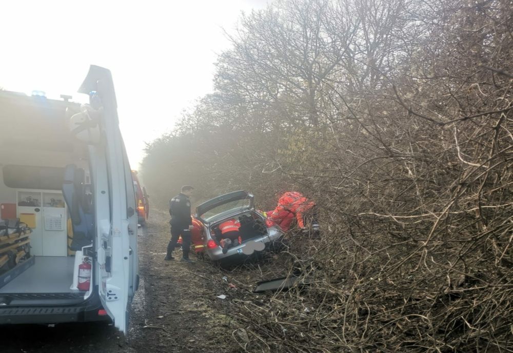 Accident grav la Babadag. O persoană rănită