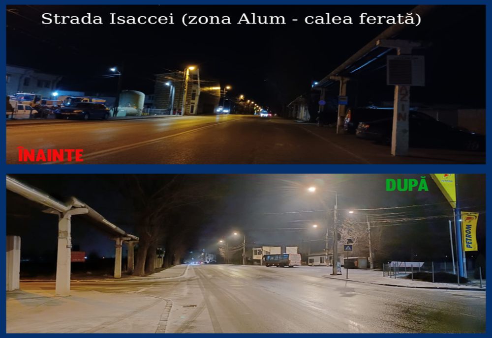  Sistemul de iluminat public se modernizează în municipiul Tulcea 